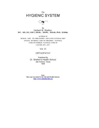 خرید و دانلود نسخه کامل کتاب The hygienic system._68bae4669ffbc.jpeg خرید و دانلود نسخه کامل کتاب The hygienic system.