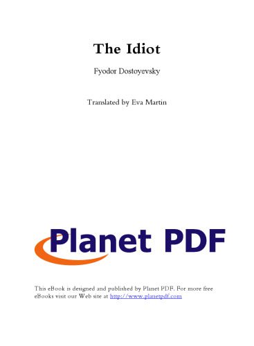 خرید و دانلود نسخه کامل کتاب The Idiot (Dover Giant Thrift Editions)_68d07900a6676.jpeg خرید و دانلود نسخه کامل کتاب The Idiot (Dover Giant Thrift Editions)