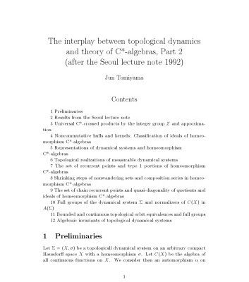 خرید و دانلود نسخه کامل کتاب The interplay between topological dynamics and theory of C*-algebras II