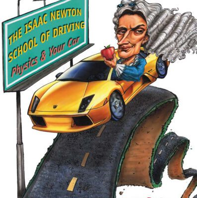 خرید و دانلود نسخه کامل کتاب The Isaac Newton school of driving: physics and your car