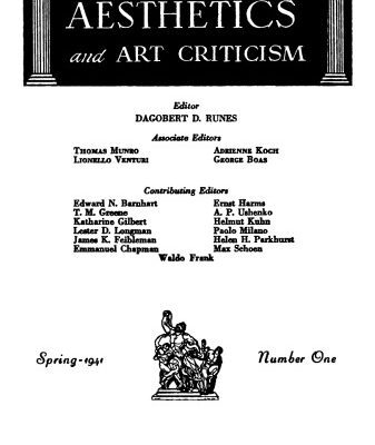 خرید و دانلود نسخه کامل کتاب The Journal of Aesthetics and Art Criticism Vol. 1, No. 1 (Spring, 1941)