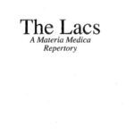 خرید و دانلود نسخه کامل کتاب The Lacs a Materia Medica & Repertory