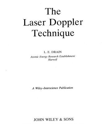 خرید و دانلود نسخه کامل کتاب The Laser Doppler Technique