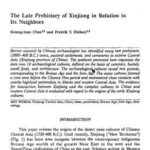 خرید و دانلود نسخه کامل کتاب The Late Prehistory of Xinjiang in Relation to Its Neighbors