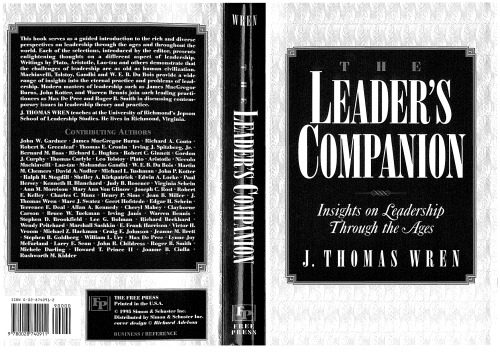 خرید و دانلود نسخه کامل کتاب The Leader’s Companion: Insights on Leadership Through the Ages_68cfa1292c99f.jpeg خرید و دانلود نسخه کامل کتاب The Leader’s Companion: Insights on Leadership Through the Ages