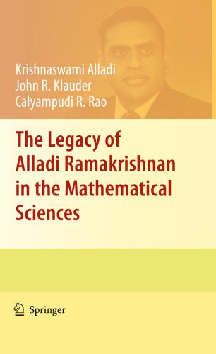 خرید و دانلود نسخه کامل کتاب The Legacy of Alladi Ramakrishnan in the Mathematical Sciences_68b635c539e0c.jpeg خرید و دانلود نسخه کامل کتاب The Legacy of Alladi Ramakrishnan in the Mathematical Sciences