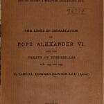 خرید و دانلود نسخه کامل کتاب The lines of demarcation of Pope Alexander VI and the Treaty of Tordesillas