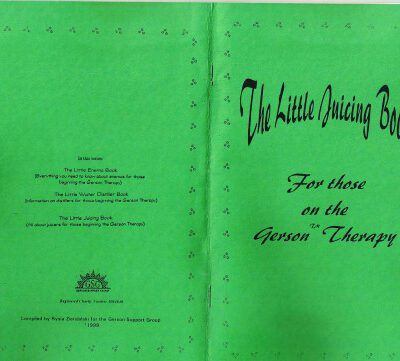 خرید و دانلود نسخه کامل کتاب The Little Juicing Book: For those on the Gerson Therapy