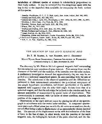 خرید و دانلود نسخه کامل کتاب The location of the sun’s magnetic axis