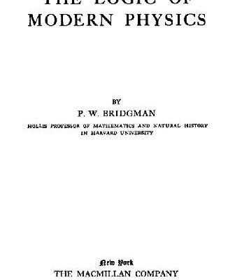 خرید و دانلود نسخه کامل کتاب The Logic of Modern Physics
