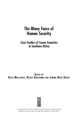 خرید و دانلود نسخه کامل کتاب The Many Faces of Human Security: Case Studies of Seven Countries in Southern Africa_68ce40cb70c4d.jpeg خرید و دانلود نسخه کامل کتاب The Many Faces of Human Security: Case Studies of Seven Countries in Southern Africa