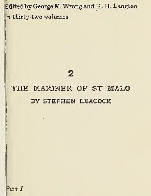 خرید و دانلود نسخه کامل کتاب The Mariner of St Malo. A Chronicle of the Voyages of Jacques Cartier