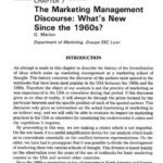 خرید و دانلود نسخه کامل کتاب The Marketing Management Discourse: What New Since the 1960? (Chapter 7)