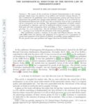 خرید و دانلود نسخه کامل کتاب The mathematical structure of the second law of thermodynamics