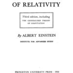خرید و دانلود نسخه کامل کتاب The Meaning Of Relativity