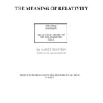 خرید و دانلود نسخه کامل کتاب The meaning of relativity