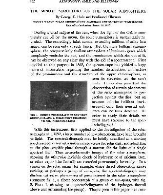 خرید و دانلود نسخه کامل کتاب The Minute Structure of the Solar Atmosphere