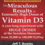 خرید و دانلود نسخه کامل کتاب THE MIRACULOUS RESULTS OF EXTREMELY HIGH DOSES OF THE SUNSHINE HORMONE VITAMIN D3 MY EXPERIMENT WITH HUGE DOSES OF D3 FROM 25,000 to 50,000 to 100,000 IU A Day OVER A 1 YEAR PERIOD