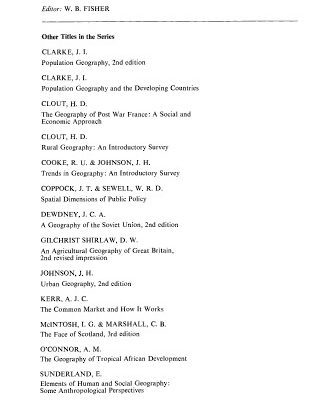 خرید و دانلود نسخه کامل کتاب The More Developed Realm. A Geography of Its Population