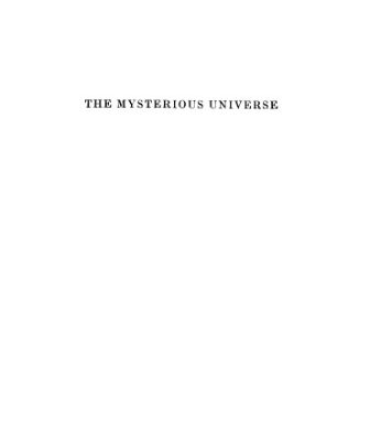 خرید و دانلود نسخه کامل کتاب The mysterious universe