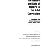 خرید و دانلود نسخه کامل کتاب The Nature and Role of Algebra in the K-14 Curriculum – Proceedings of a National Symposium