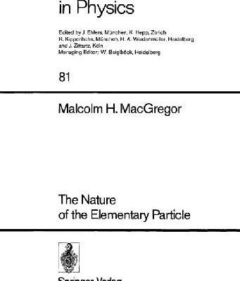 خرید و دانلود نسخه کامل کتاب The Nature of the Elementary Particle