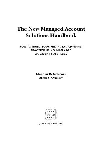 خرید و دانلود نسخه کامل کتاب The new managed account solutions handbook. How to build your financial advisory practice using managed account solutions_68c701a96a451.jpeg خرید و دانلود نسخه کامل کتاب The new managed account solutions handbook. How to build your financial advisory practice using managed account solutions