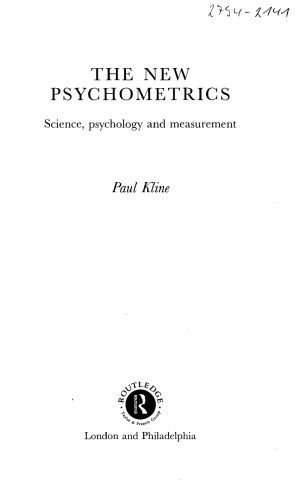 خرید و دانلود نسخه کامل کتاب The New Psychometrics: Science, Psychology and Measurement_68cc27027cdec.jpeg خرید و دانلود نسخه کامل کتاب The New Psychometrics: Science, Psychology and Measurement