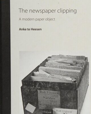 خرید و دانلود نسخه کامل کتاب The Newspaper Clipping: A Modern Paper Object