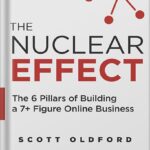 خرید و دانلود نسخه کامل کتاب The Nuclear Effect: The 6 Pillars of Building a 7+ Figure Online Business by Scott Oldford