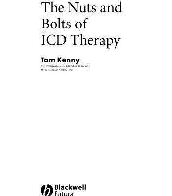 خرید و دانلود نسخه کامل کتاب The Nuts and Bolts of ICD Therapy