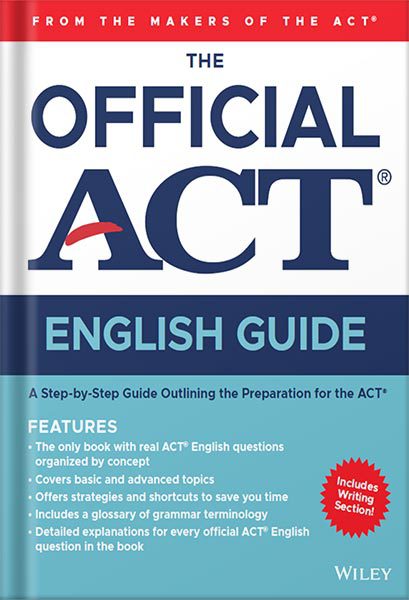 خرید و دانلود نسخه کامل کتاب The Official ACT English Guide 1st Edition by ACT_68beb609c934c.jpeg خرید و دانلود نسخه کامل کتاب The Official ACT English Guide 1st Edition by ACT