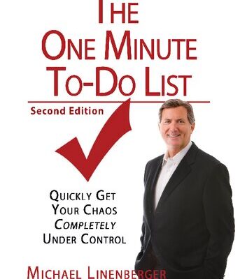 خرید و دانلود نسخه کامل کتاب The One Minute To-Do List
