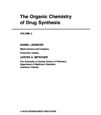 خرید و دانلود نسخه کامل کتاب The Organic Chemistry of Drug Synthesis