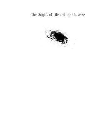 خرید و دانلود نسخه کامل کتاب The origins of life and the universe