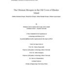 خرید و دانلود نسخه کامل کتاب The Ottoman Mosques in the Old Town of Rhodes Island (PhD)