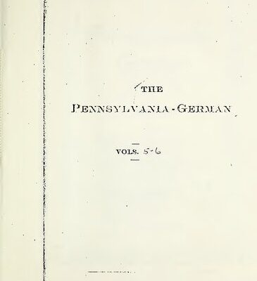 خرید و دانلود نسخه کامل کتاب The Pennsylvania-German