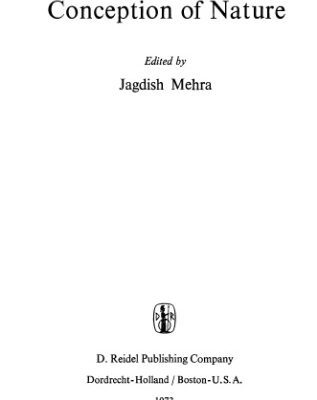 خرید و دانلود نسخه کامل کتاب The physicist’s conception of nature