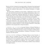 خرید و دانلود نسخه کامل کتاب The Physics of Cancer