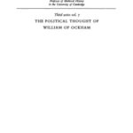 خرید و دانلود نسخه کامل کتاب The Political Thought of William Ockham