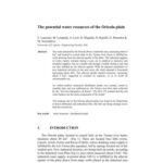 خرید و دانلود نسخه کامل کتاب The potential water resources of the Oricola plain