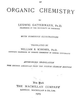 خرید و دانلود نسخه کامل کتاب The practical methods of organic chemistry