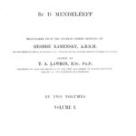 خرید و دانلود نسخه کامل کتاب The Principles of Chemistry, Volume I