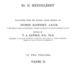 خرید و دانلود نسخه کامل کتاب The Principles of Chemistry, Volume II
