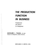 خرید و دانلود نسخه کامل کتاب The production function in business: fundamentals and analysis for management