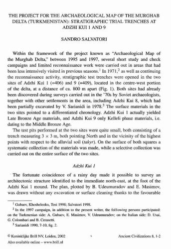 خرید و دانلود نسخه کامل کتاب The Project For The Archaeological Map Of The Murghab Delta (Turkmenistan): Stratigraphic Trial Trenches At Adzhi Kui 1 And 9_68c5020a07e20.jpeg خرید و دانلود نسخه کامل کتاب The Project For The Archaeological Map Of The Murghab Delta (Turkmenistan): Stratigraphic Trial Trenches At Adzhi Kui 1 And 9