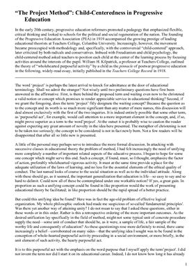 خرید و دانلود نسخه کامل کتاب The Project Method