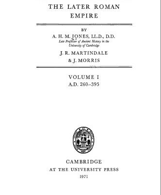 خرید و دانلود نسخه کامل کتاب The Prosopography of the Later Roman Empire: Volume 1, AD 260-395