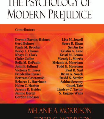 خرید و دانلود نسخه کامل کتاب The Psychology of Modern Prejudice