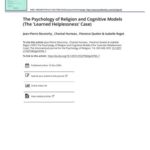 خرید و دانلود نسخه کامل کتاب The Psychology of Religion and Cognitive Models (The ‘Learned Helplessness’ Case)